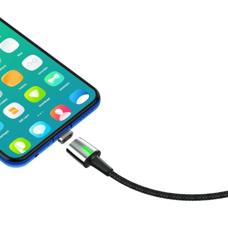 Baseus Zinc Magnetic Cable USB For Micro 1.5A 2m фиолетовый — фото