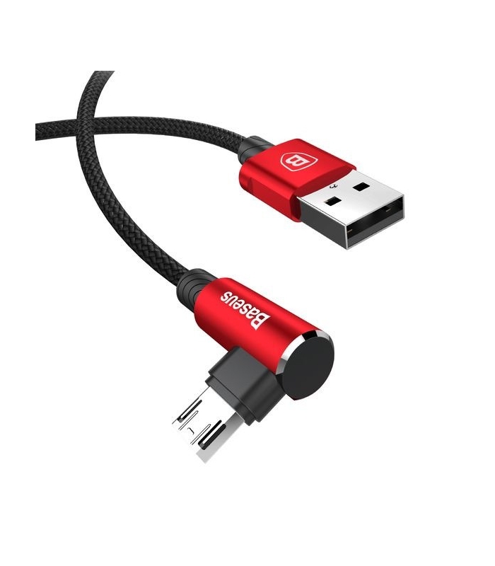 Baseus MVP Elbow Type Cable USB For Micro 1.5A 2M красный — фото