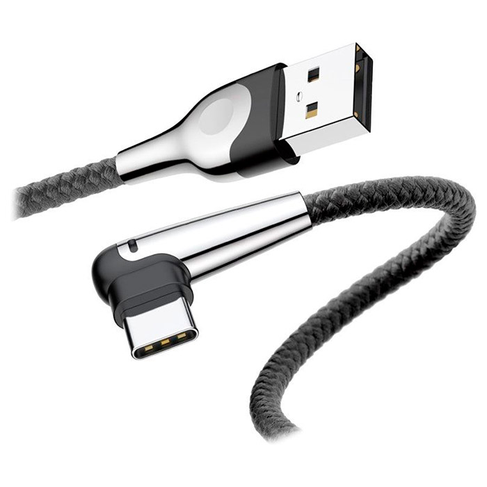 Baseus sharp-bird  mobile game cable USB For Type-C 3A 1M Черный CATMVP-D01 — фото