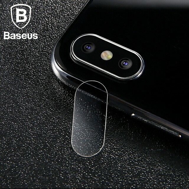 Baseus защитное стекло камеры для iPX/XS/XS Max  прозрачный — фото