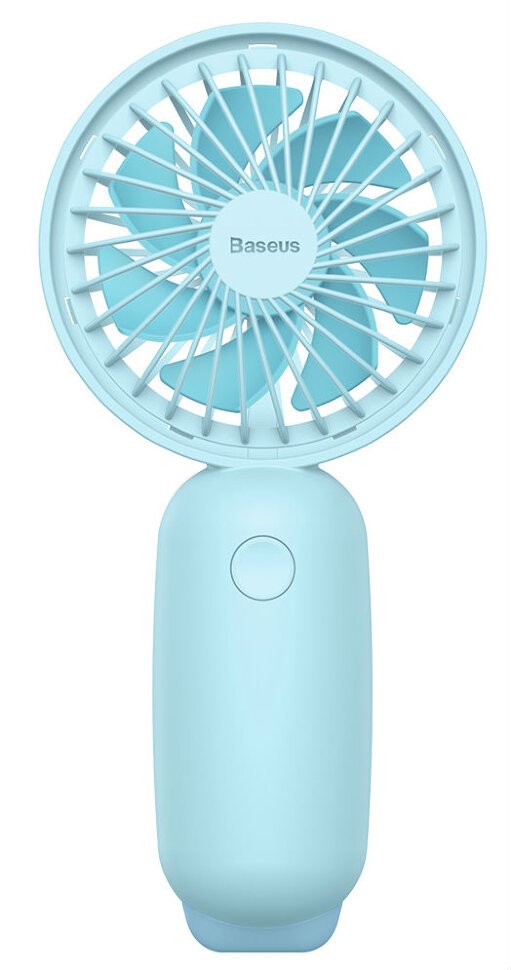 Baseus Firefly mini fan ручной вентилятор, синий — фото
