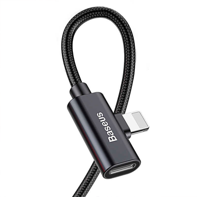 Кабель-переходник Baseus Entertaining Audio Cable Lightning to USB 1 М — фото
