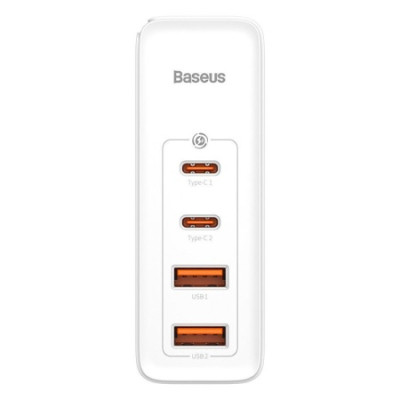 Сетевое зарядное Baseus GaN2 Pro Quick Charger 2C+2U 100W — фото