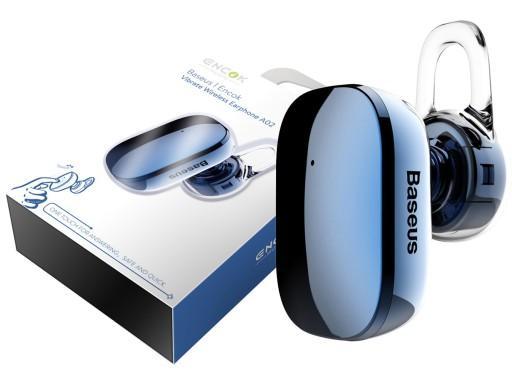 Baseus Encok Mini Bluetooth-гарнитура A02 голубые