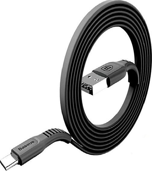 Baseus tough series cable For Type-C 2A 1M Черный CATZY-B01