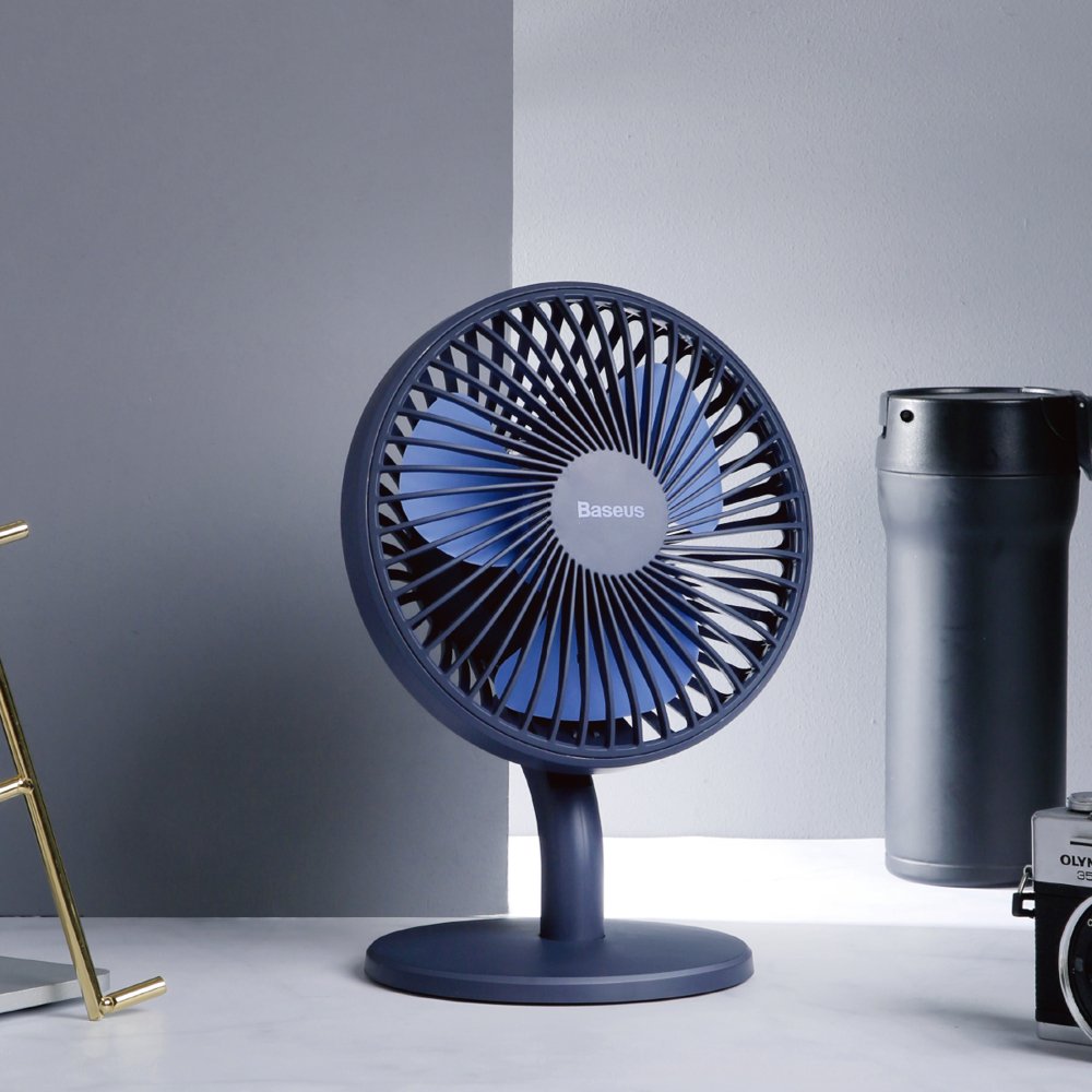 Baseus Ocean Fan настольный вентилятор, синий