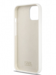 Karl Lagerfeld / Lagerfeld для iPhone 13 чехол Liquid silicone Choupette Hard