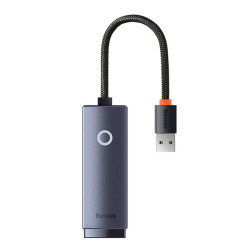USB-хаб Baseus Lite Series Ethernet Adapter USB-A to RJ45 LAN Port